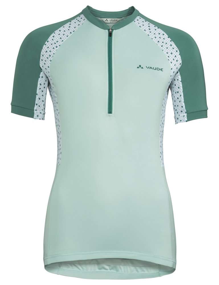 VAUDE Advanced IV Fietsshirt Korte Mouwen Groen Dames