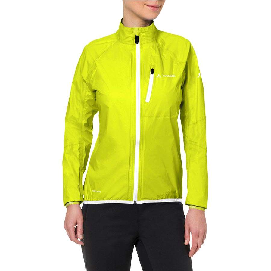 VAUDE Drop III Regenjack Geel Dames