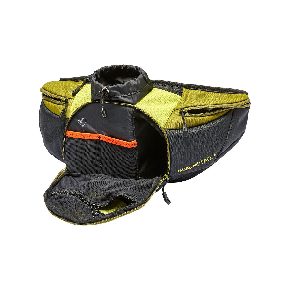 VAUDE Moab Hip Pack 4 Heuptas Groen/Zwart