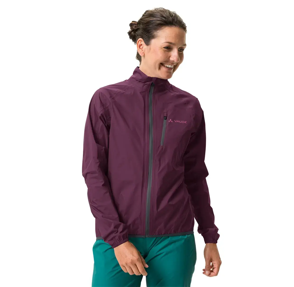 VAUDE Drop III Regenjack Paars Dames