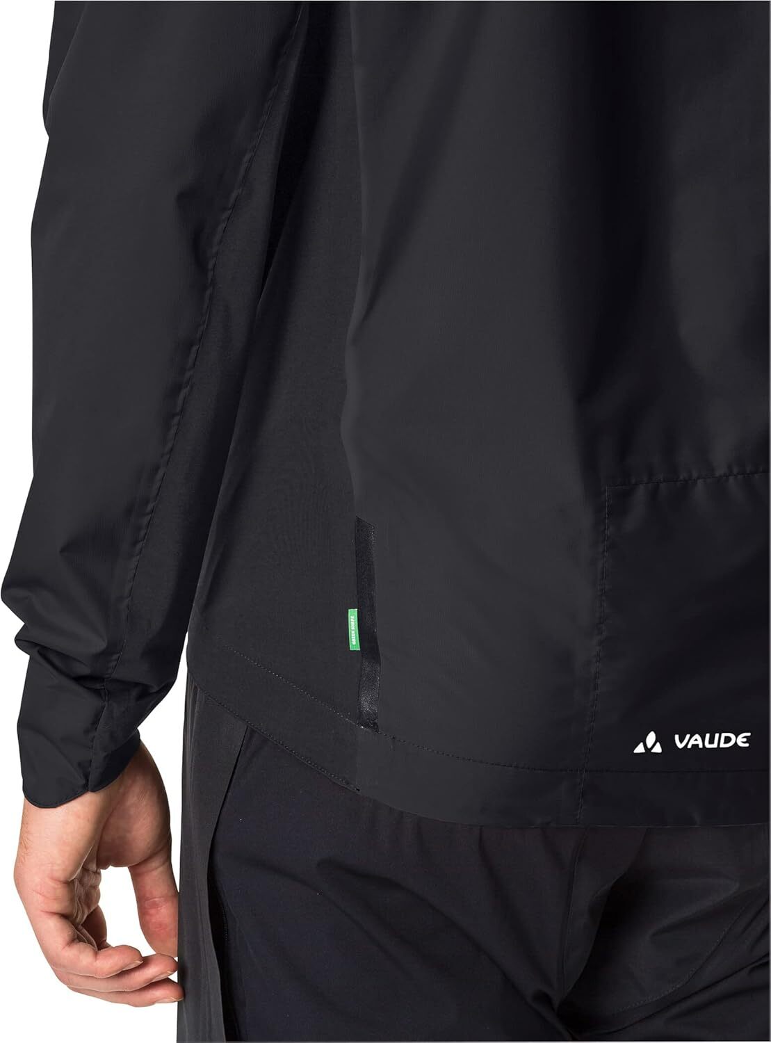 VAUDE Kuro Regenjack Zwart Heren