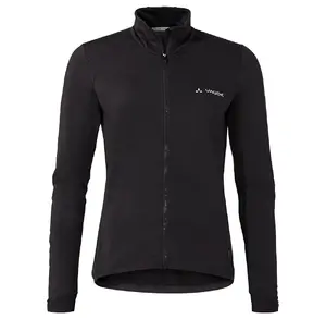 VAUDE Posta Tricot II Fietsshirt Lange Mouwen Zwart Dames