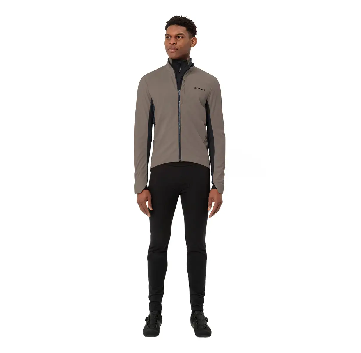 VAUDE Kuro Softshell II Fietsjack Bruin/Zwart Heren