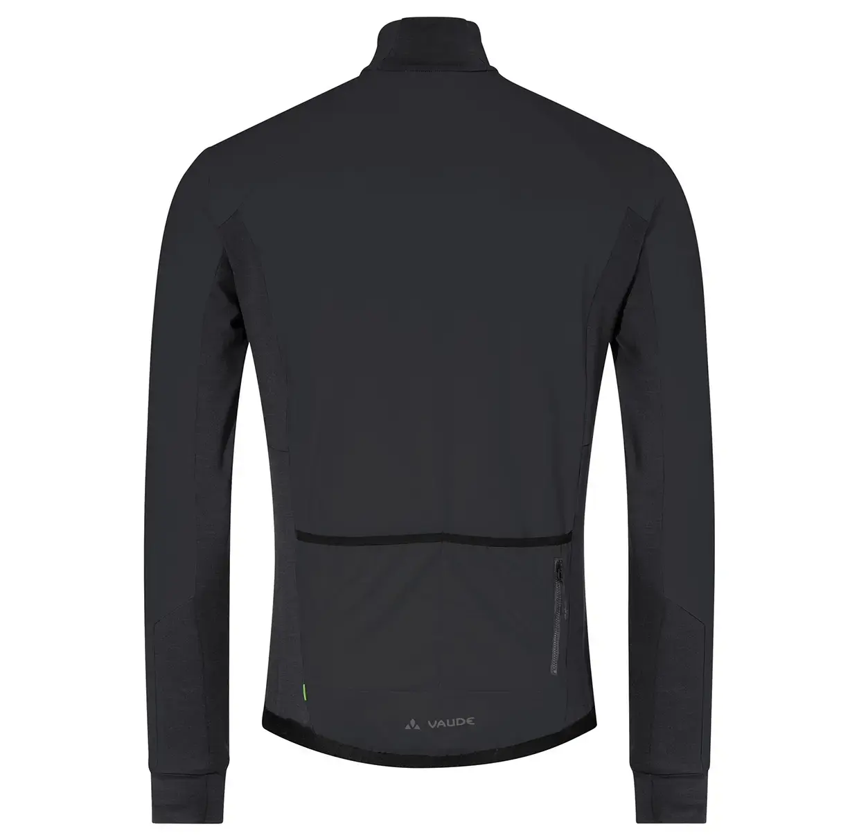 VAUDE Kuro Halfzip Tricot Fietsshirt Lange Mouwen Zwart Heren