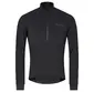 VAUDE Kuro Halfzip Tricot Fietsshirt Lange Mouwen Zwart Heren