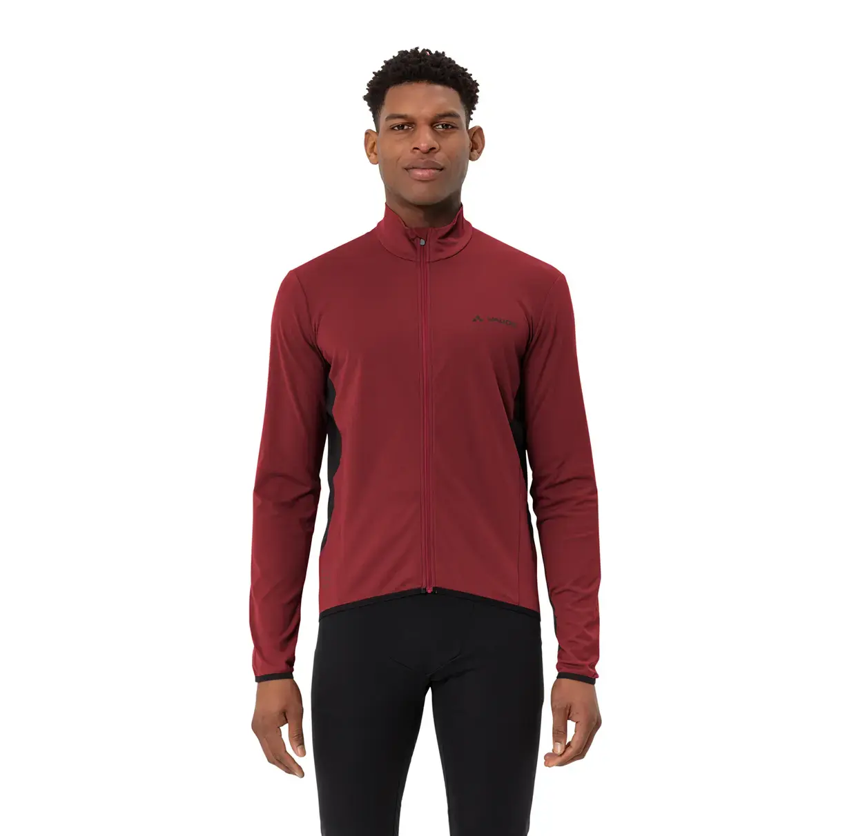 VAUDE Matera Tricot II Fietsshirt Lange Mouwen Rood Heren