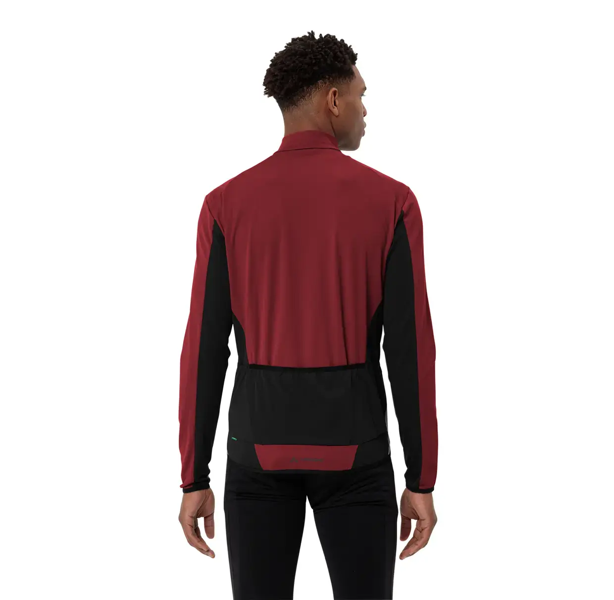 VAUDE Matera Tricot II Fietsshirt Lange Mouwen Rood Heren