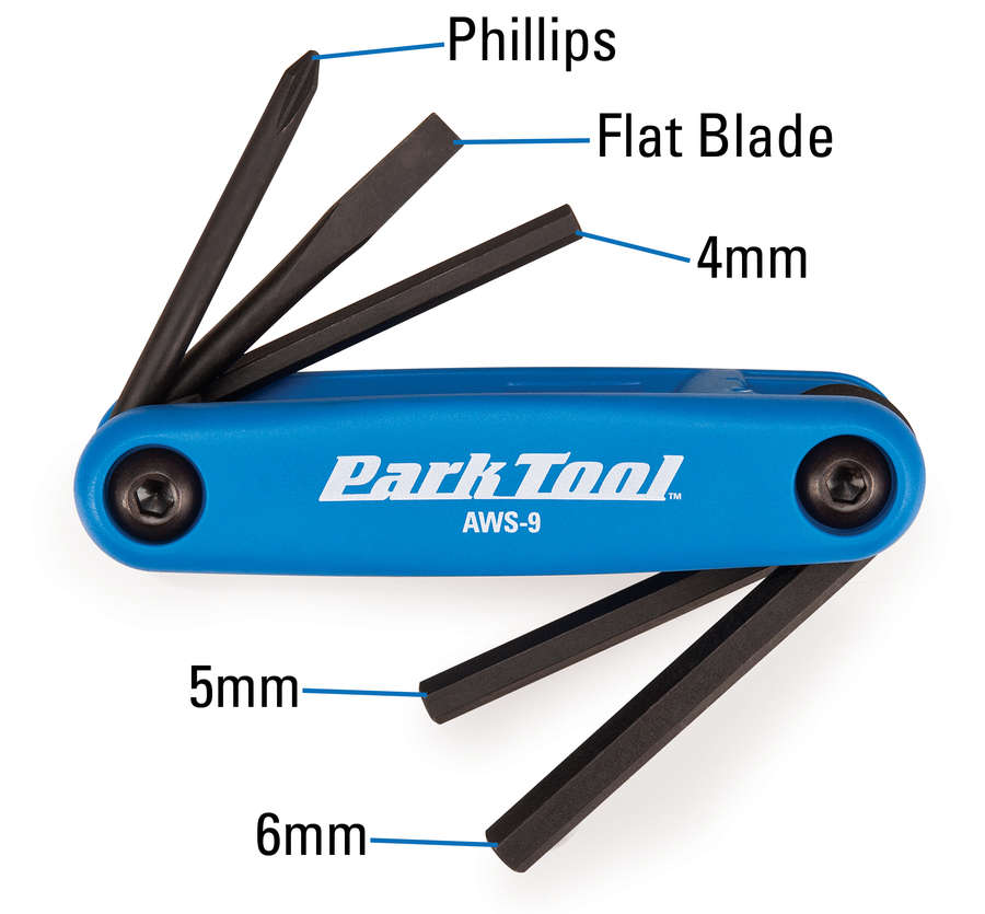 Parktool AWS-9C Inbussleutels