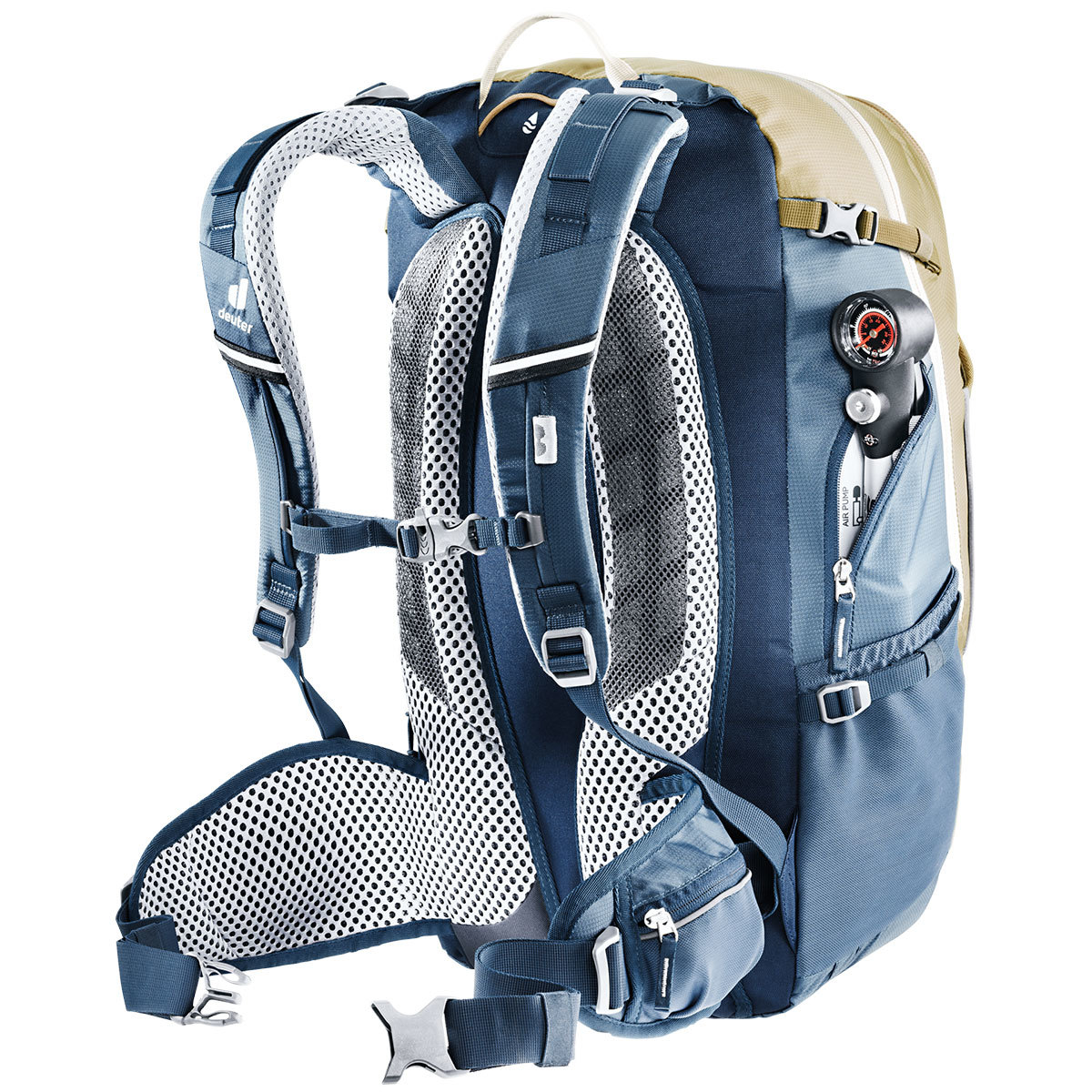 Deuter Trans Alpine 30 Fietsrugzak Bruin/Blauw