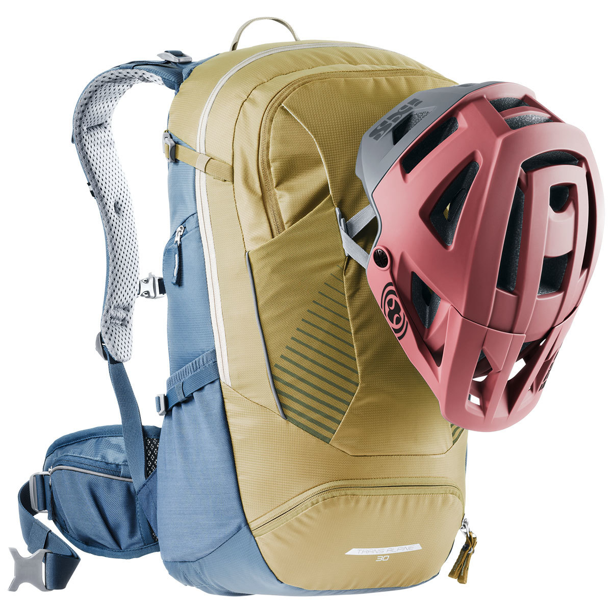 Deuter Trans Alpine 30 Fietsrugzak Bruin/Blauw