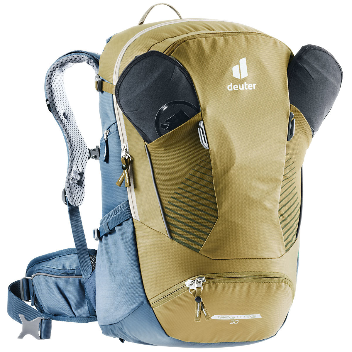 Deuter Trans Alpine 30 Fietsrugzak Bruin/Blauw