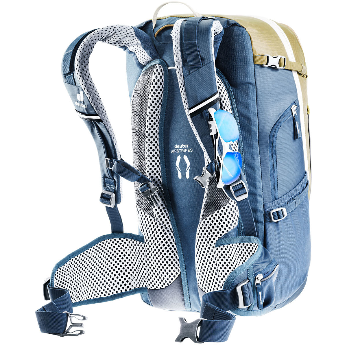 Deuter Trans Alpine 30 Fietsrugzak Bruin/Blauw