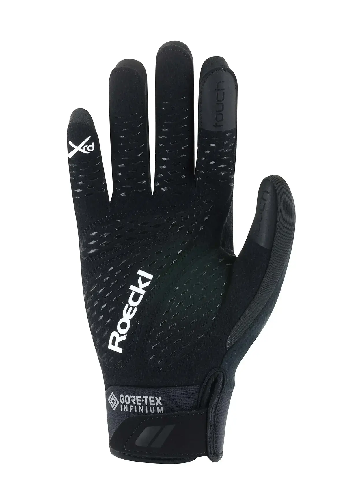 Roeckl Runaz Windproof Fietshandschoenen Zwart/Wit