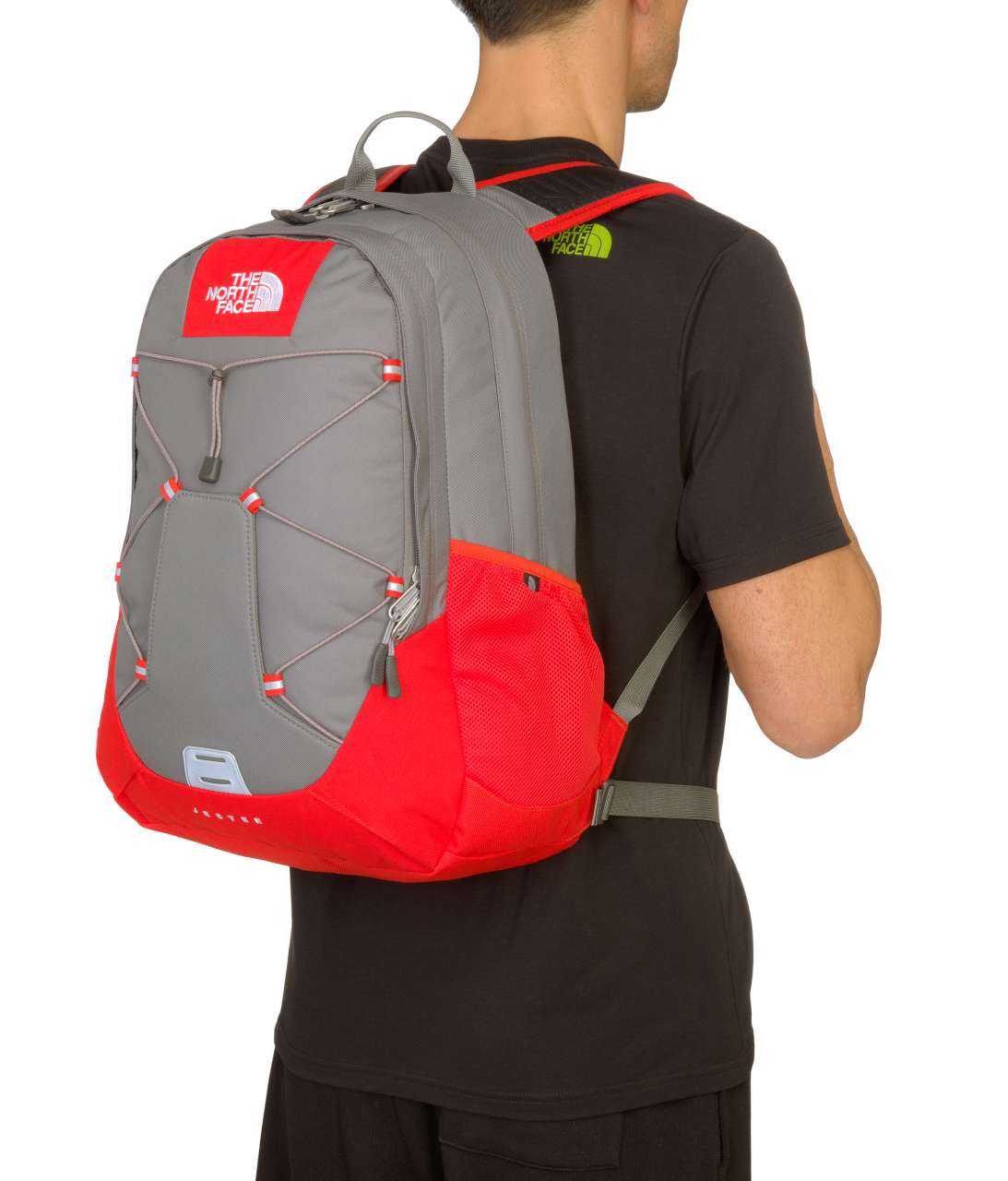 The North Face Jester Rugzak Grijs/Rood