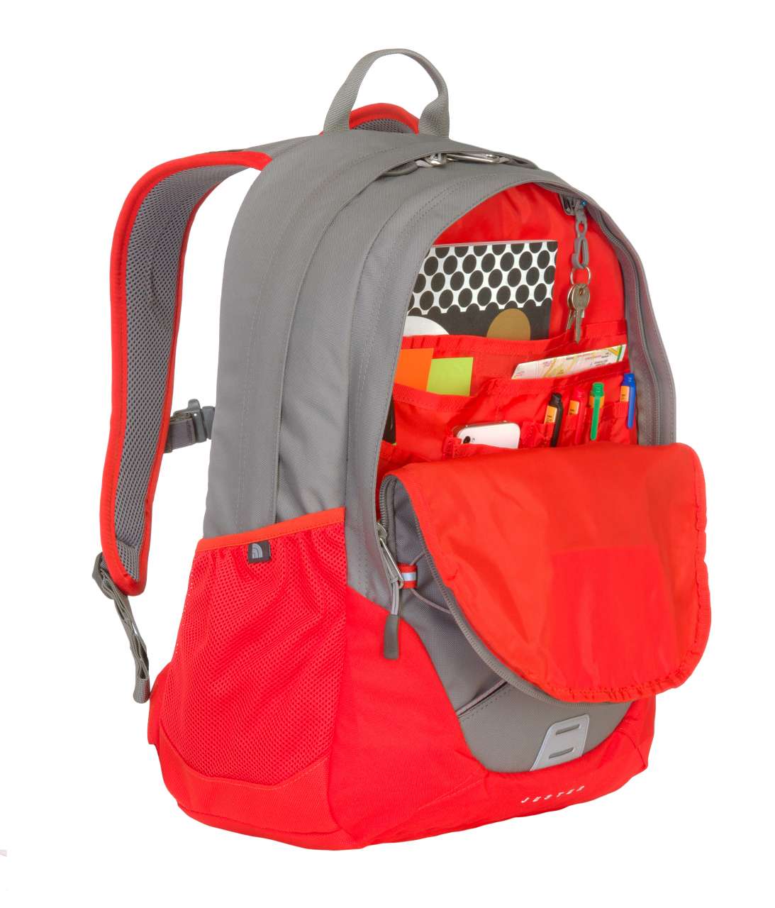 The North Face Jester Rugzak Grijs/Rood