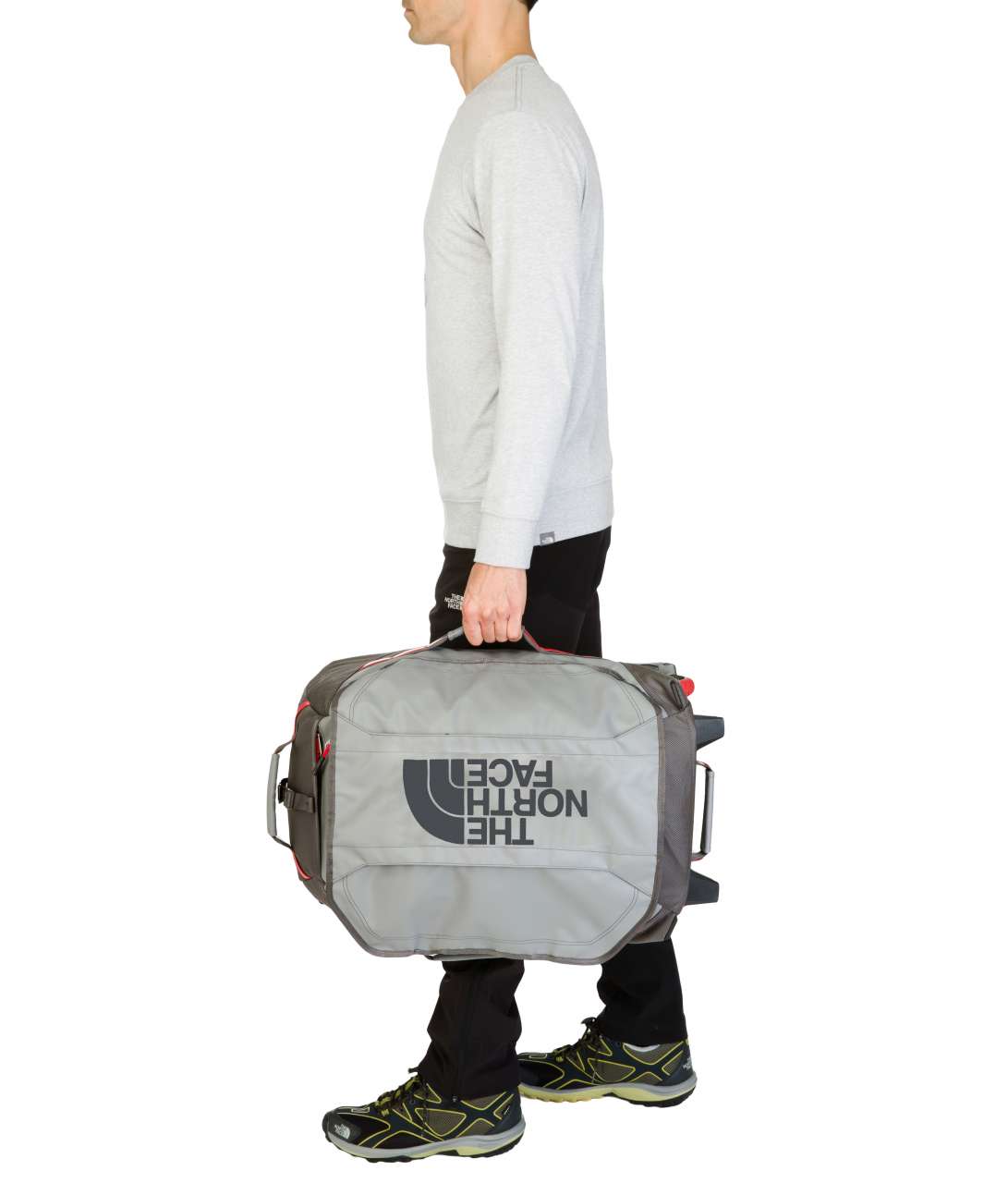 The North Face Rolling Thunder 22 inch Reistas Grijs/Rood