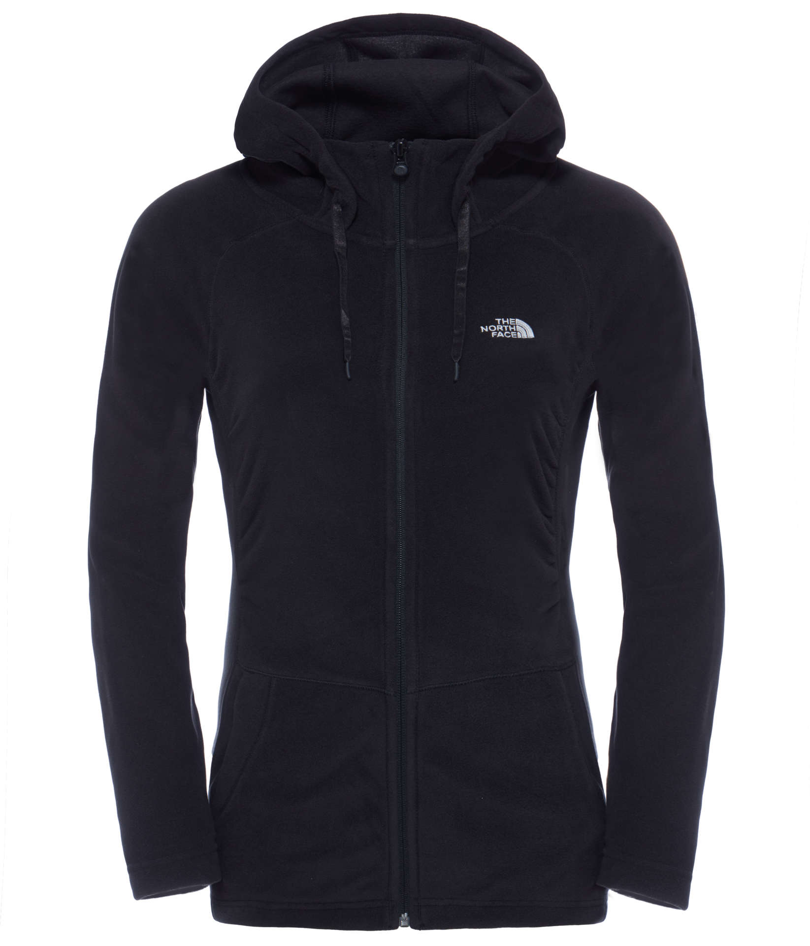 The north face mezzaluna full zip store hoodie dames