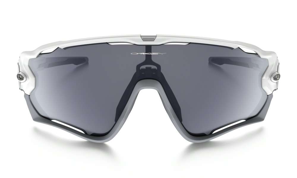 Oakley Jawbreaker Sport Zonnebril Polarized Lens Wit