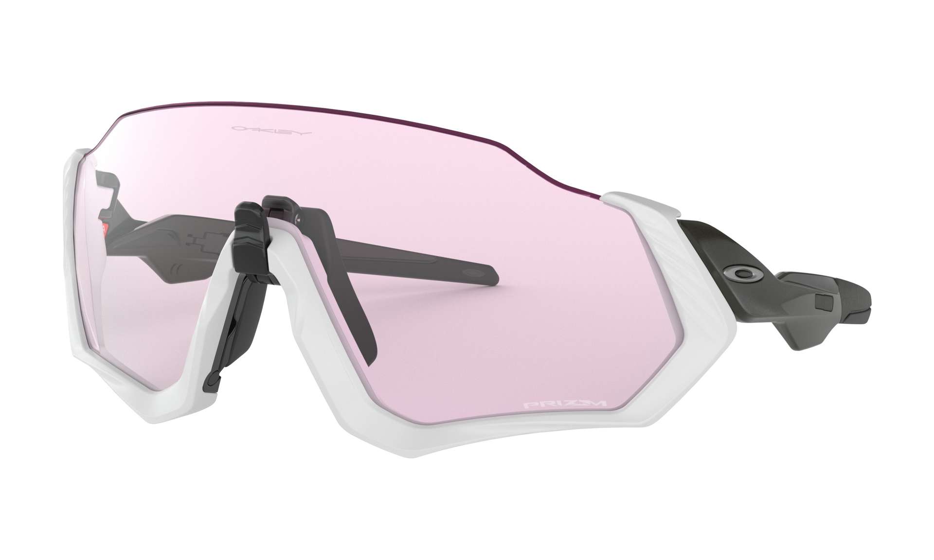 Oakley Flight Jacket Sport Zonnebril Prizm Low Light Lens Wit Grijs Koop Je Bij Futurumshop Nl