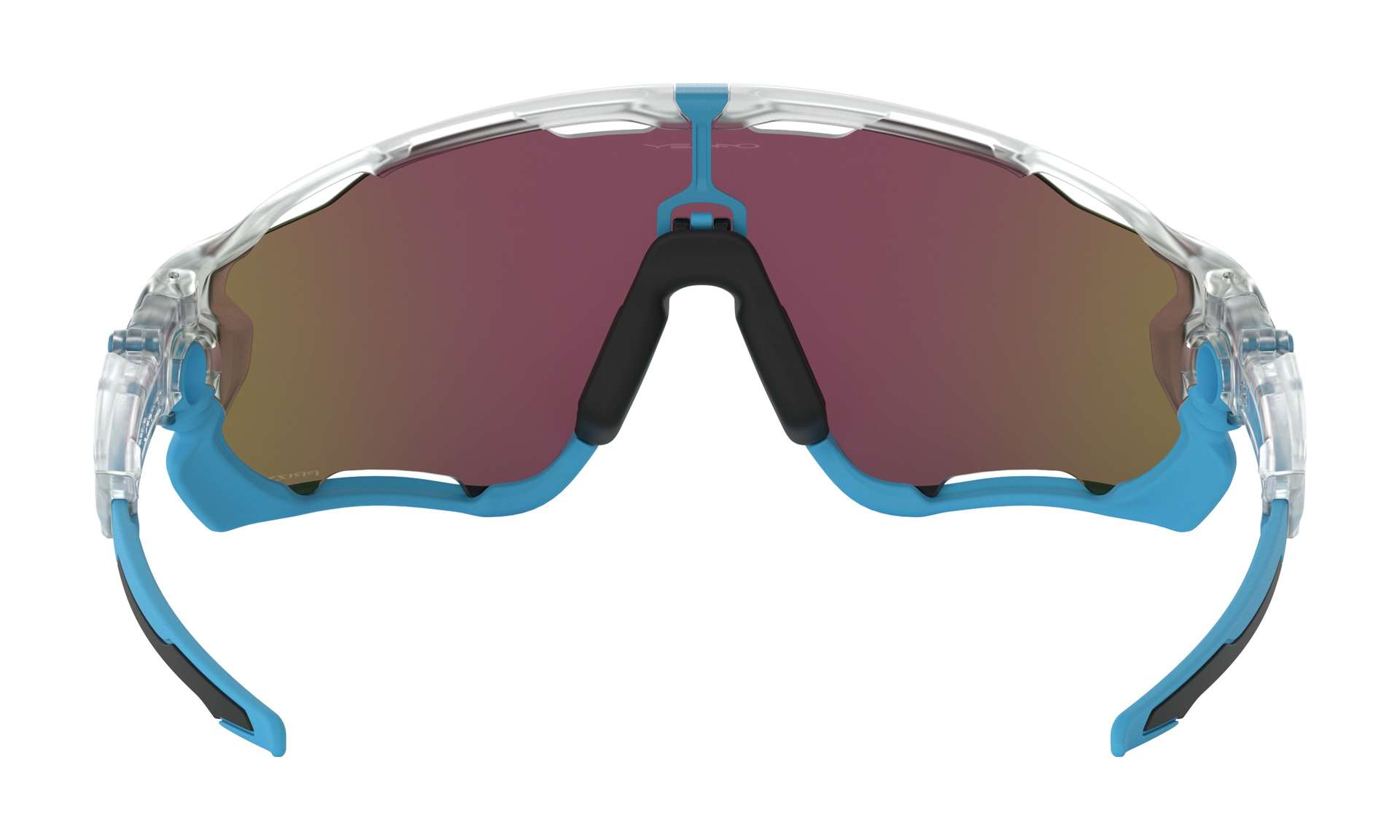 Oakley Jawbreaker Crystal Pop Fietsbril PRIZM Sapphire Lens Blauw