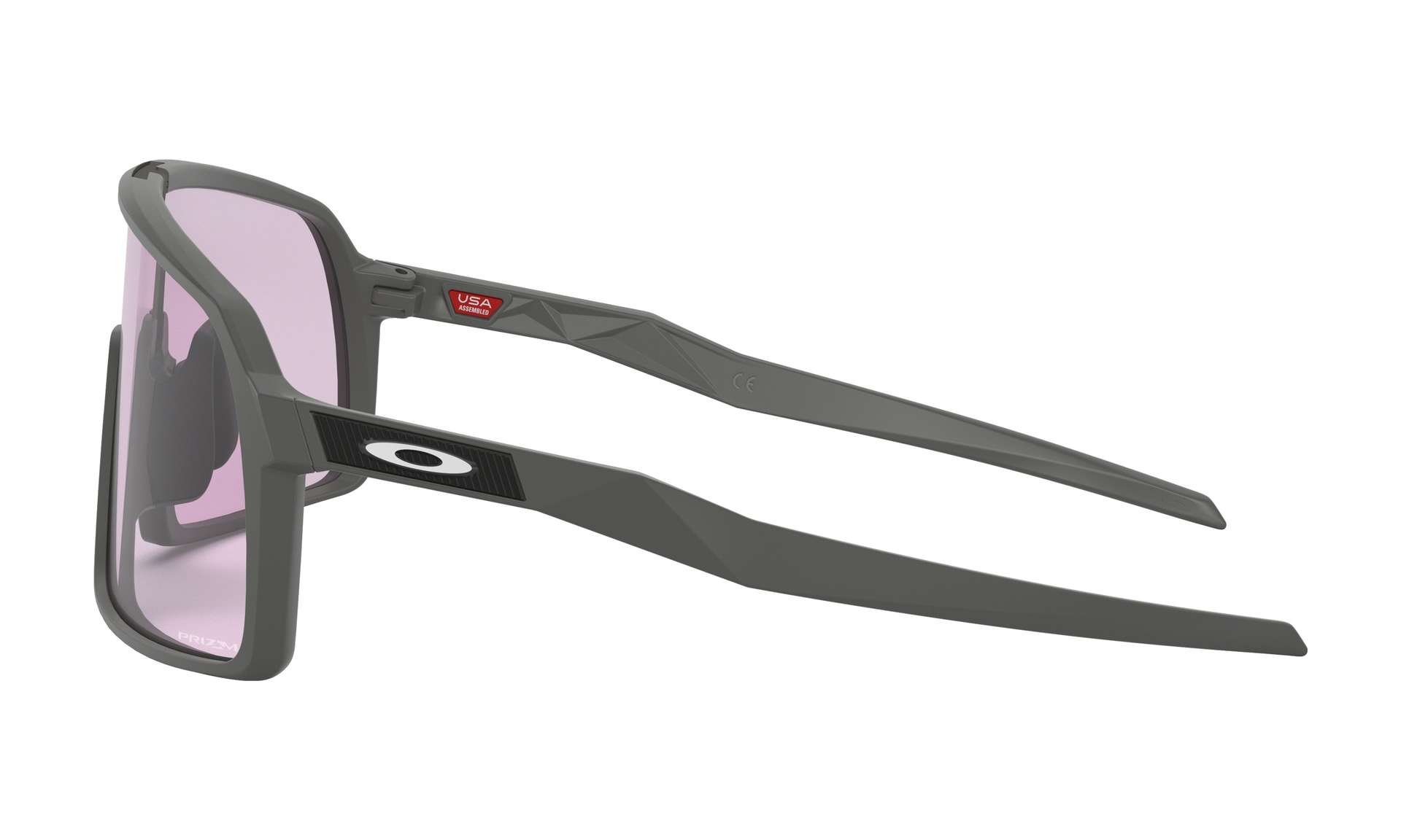 Oakley Sutro Sport Zonnebril Prizm Low Light Lens Mat Donkergrijs