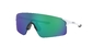 Oakley EVZero Blades Sport Zonnebril Mat Wit met Prizm Jade Lens