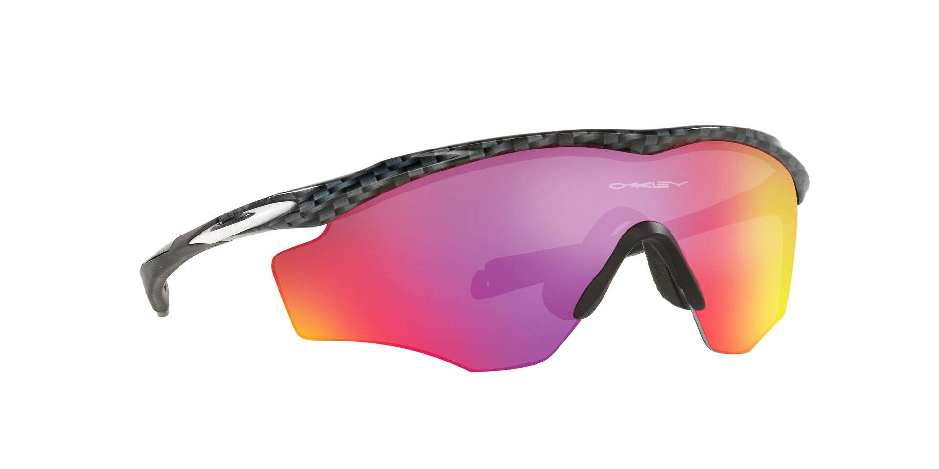 Oakley M2 Frame XL Carbon Fiber Sport Zonnebril Zwart Met Prizm Road Lens 