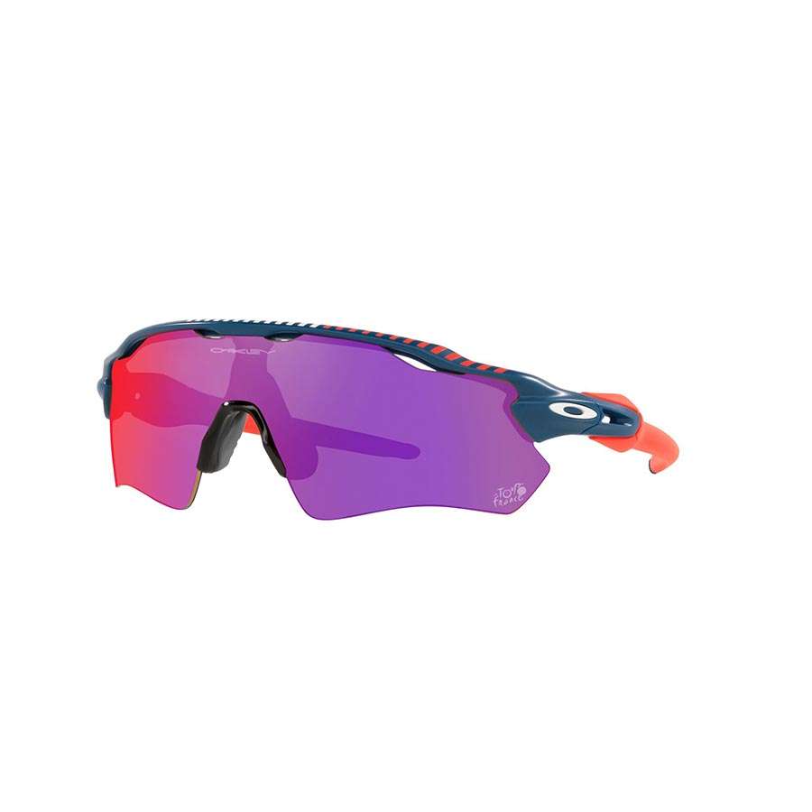 Oakley Radar EV Path Fietsbril Rood/Donkerblauw Met Prizm Road Lens