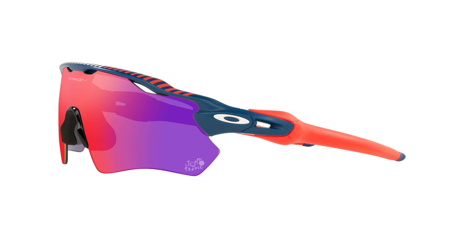 Oakley Radar EV Path Fietsbril Rood/Donkerblauw Met Prizm Road Lens