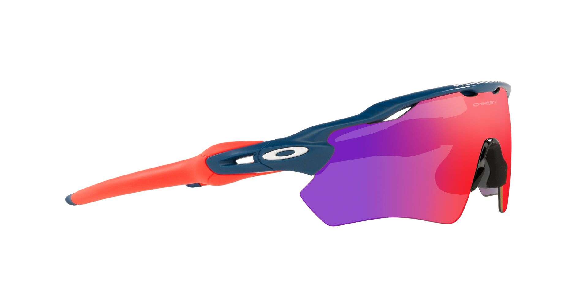 Oakley Radar EV Path Fietsbril Rood/Donkerblauw Met Prizm Road Lens