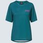 Oakley Factory Pilot Lite MTB Fietsshirt Korte Mouwen Groen Dames