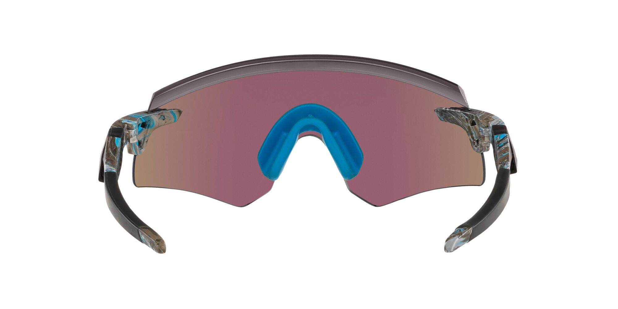 Oakley Encoder Sport Zonnebril Bruin/Blauw met Prizm Sapphire Lens