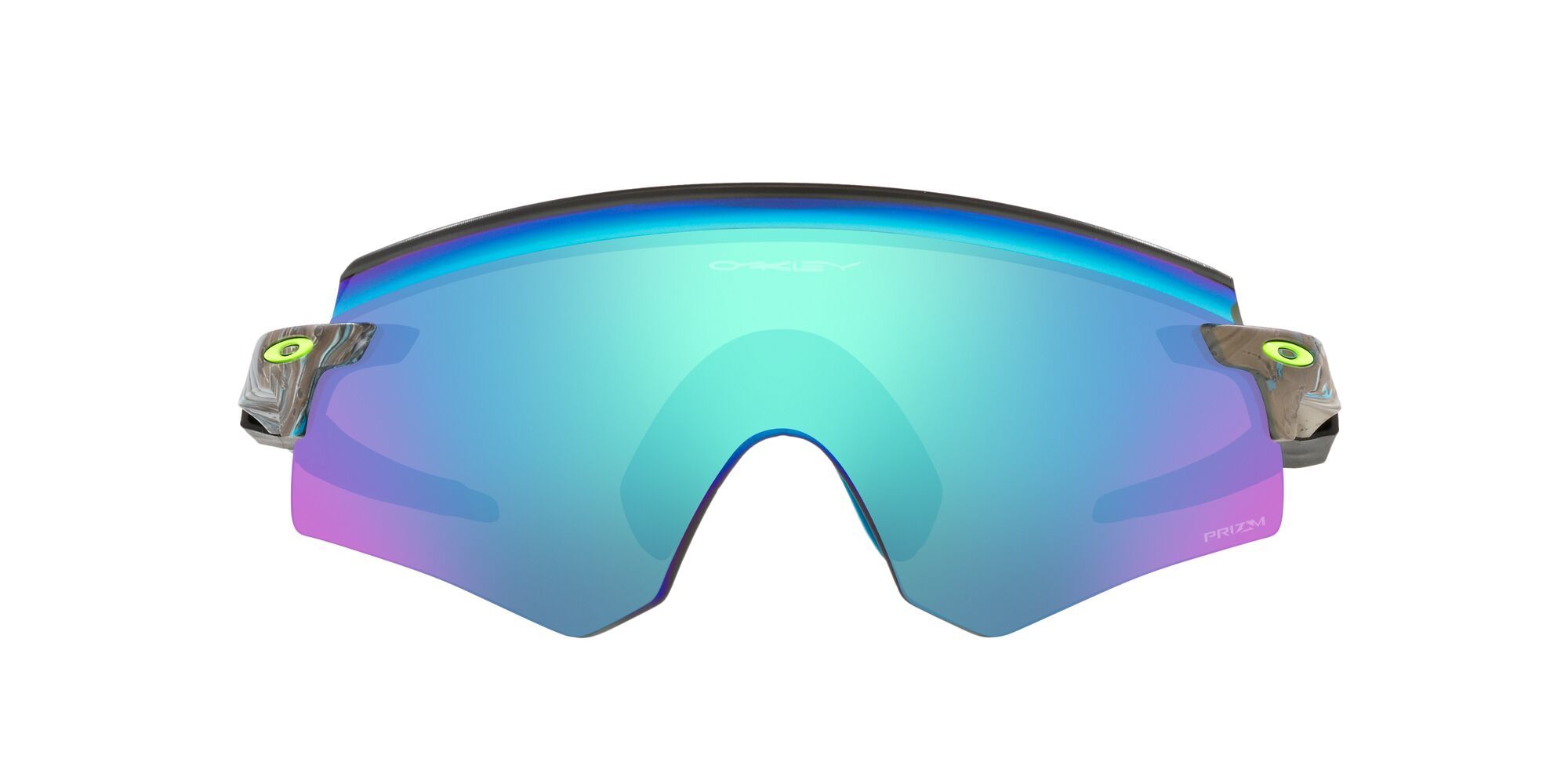 Oakley Encoder Sport Zonnebril Bruin/Blauw met Prizm Sapphire Lens