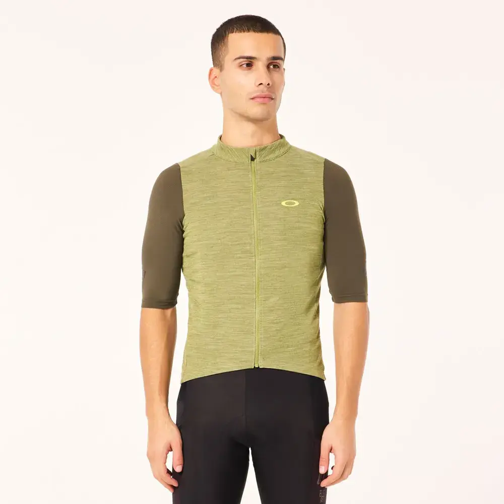 Oakley Off Grid Gravel Fietsshirt Korte Mouwen Groen Heren