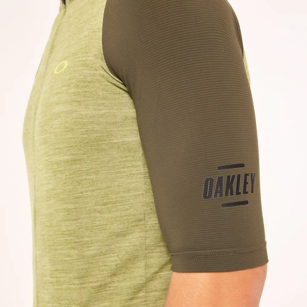 Oakley Off Grid Gravel Fietsshirt Korte Mouwen Groen Heren