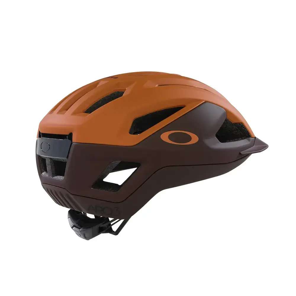 Oakley ARO3 Allroad MTB Fietshelm Mat Bruin/Rood