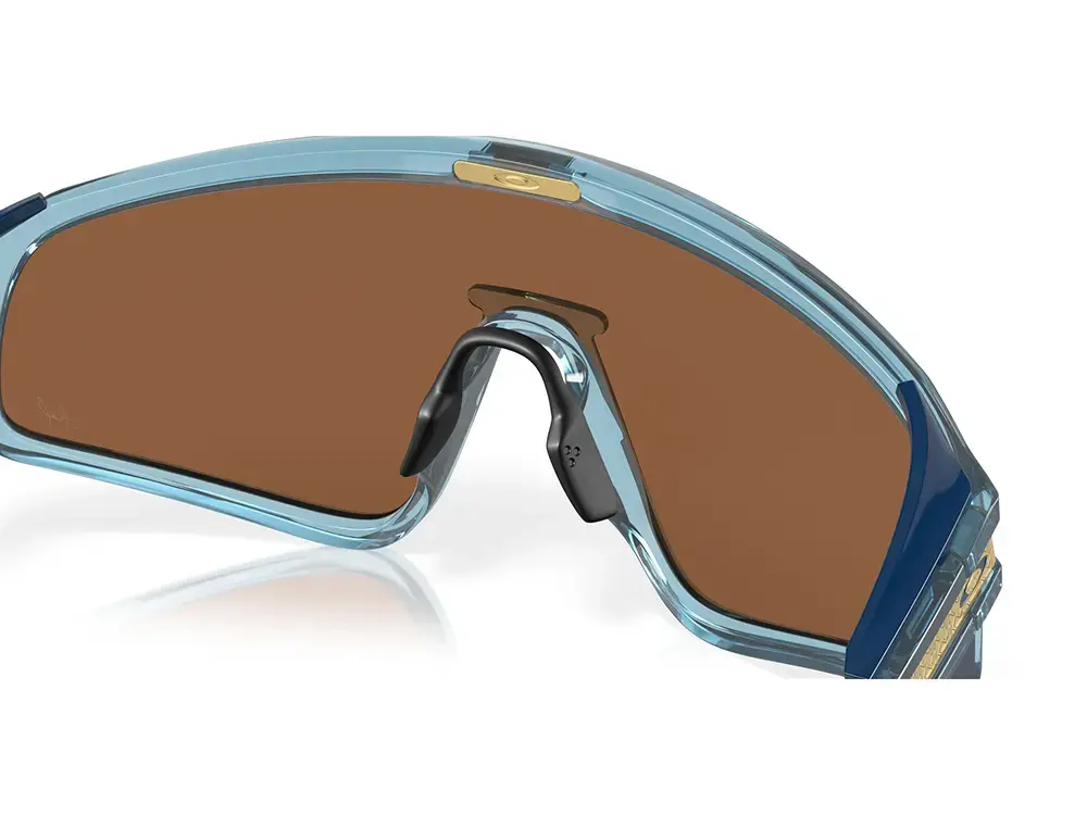 Oakley Latch Panel Sport Zonnebril Prizm Tungsten Lens Transparant Blauw
