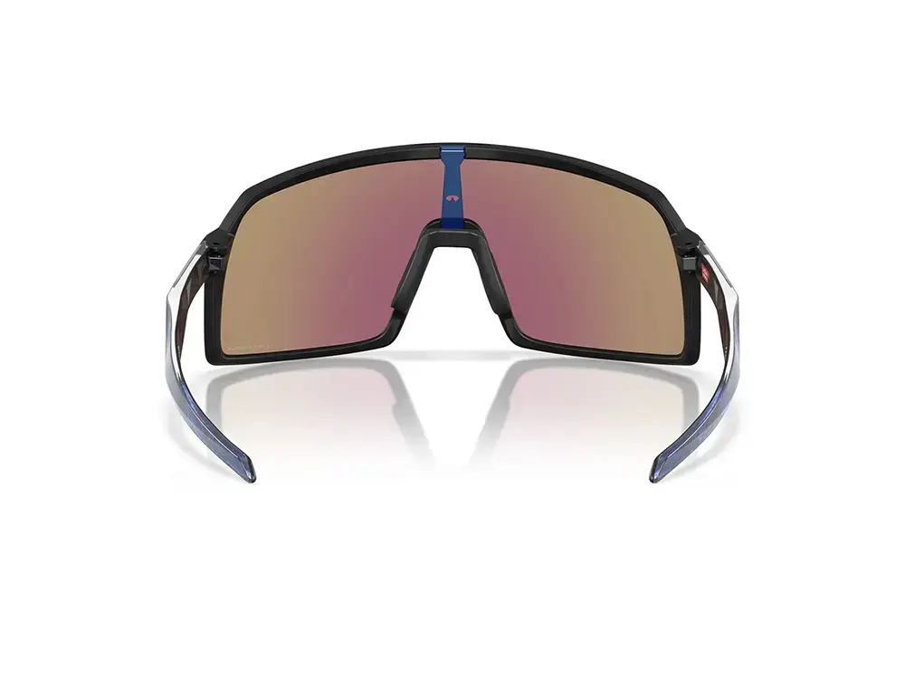 Oakley Sutro S Sport Zonnebril Prizm Sapphire Lens Mat Zwart