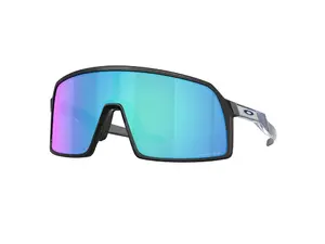 Oakley Sutro S Sport Zonnebril Prizm Sapphire Lens Mat Zwart