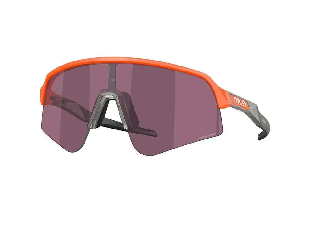 Oakley Sutro Lite Sweep Sport Zonnebril Prizm Road Black Lens Mat Neon Oranje