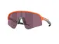 Oakley Sutro Lite Sweep Sport Zonnebril Prizm Road Black Lens Mat Neon Oranje