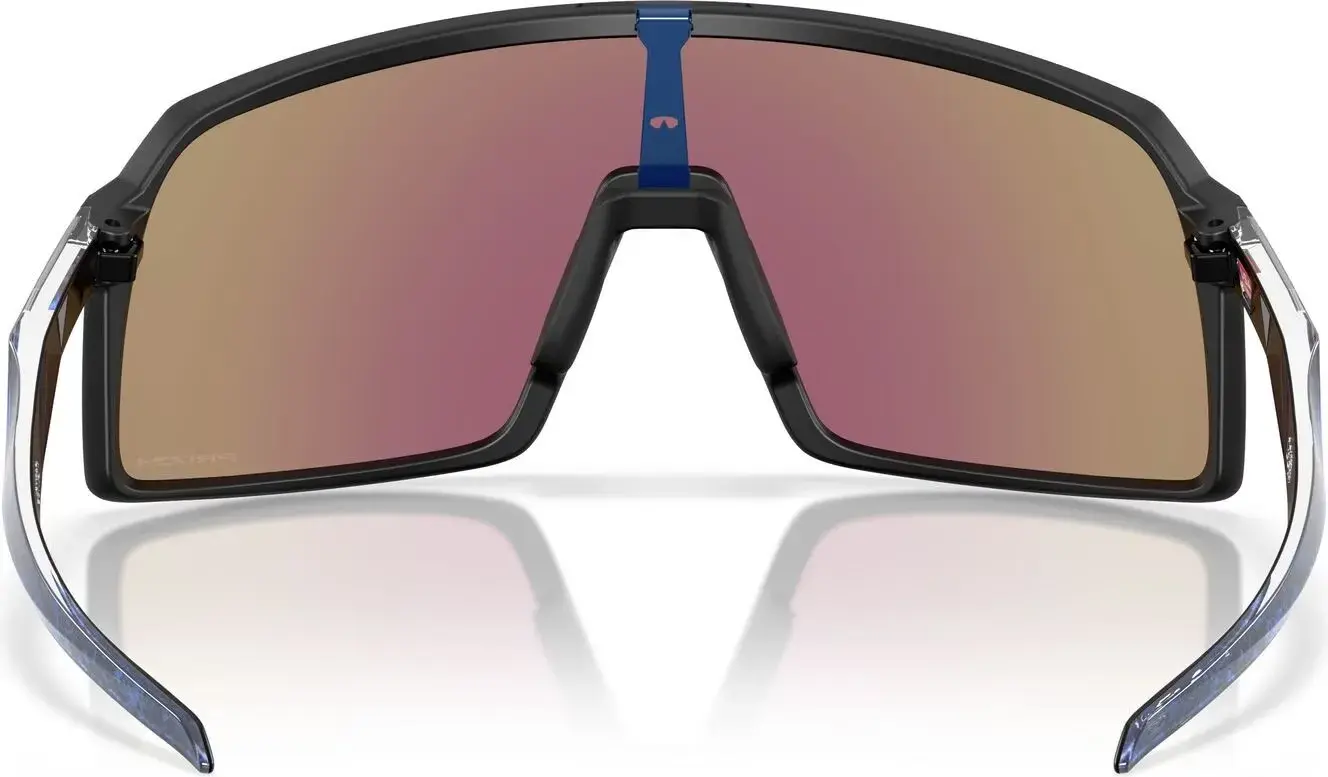 Oakley Sutro Sport Zonnebril Prizm Sapphire Lens Mat Zwart