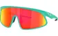 Oakley RSLV Sport Zonnebril Prizm Ruby Lens Mat Licht Blauw