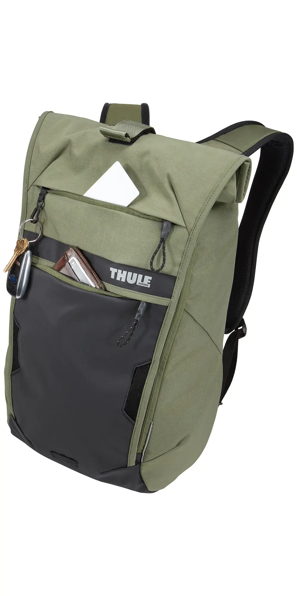 Thule Paramount Commuter Backpack 18L Fietstas Olijfgroen