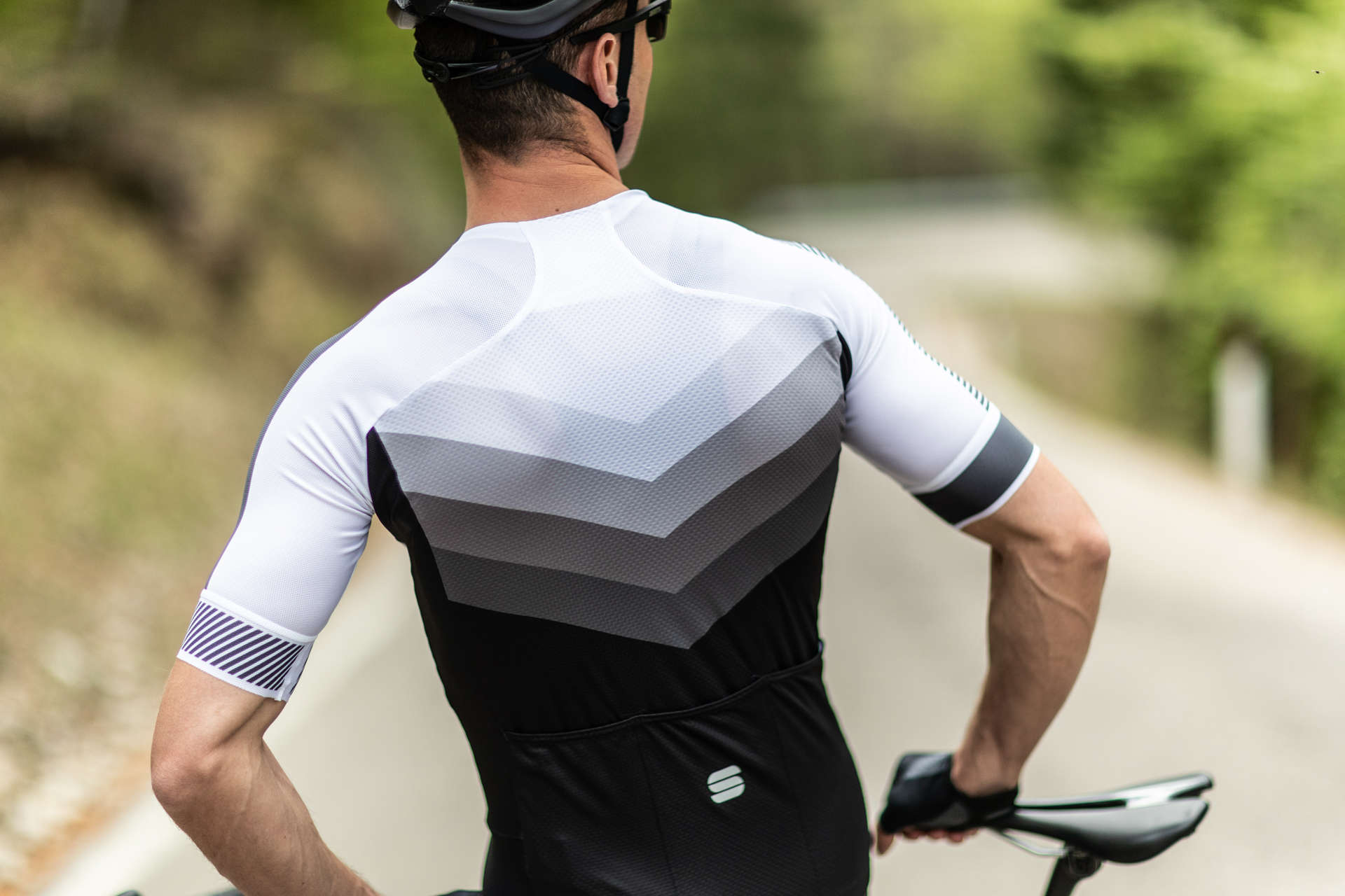 Sportful Bodyfit Pro 2.0 Evo Fietsshirt Korte Mouwen Wit/Zwart Heren