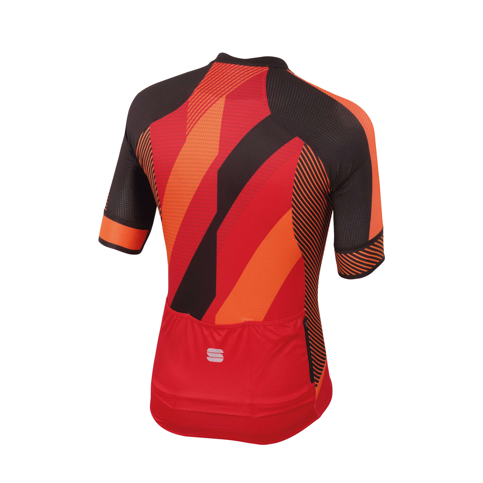 Sportful Bodyfit Pro 2.0 X Fietsshirt Korte Mouwen Rood/Oranje/Zwart Heren