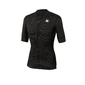 Sportful Monocrom Fietsshirt Korte Mouwen Zwart Heren