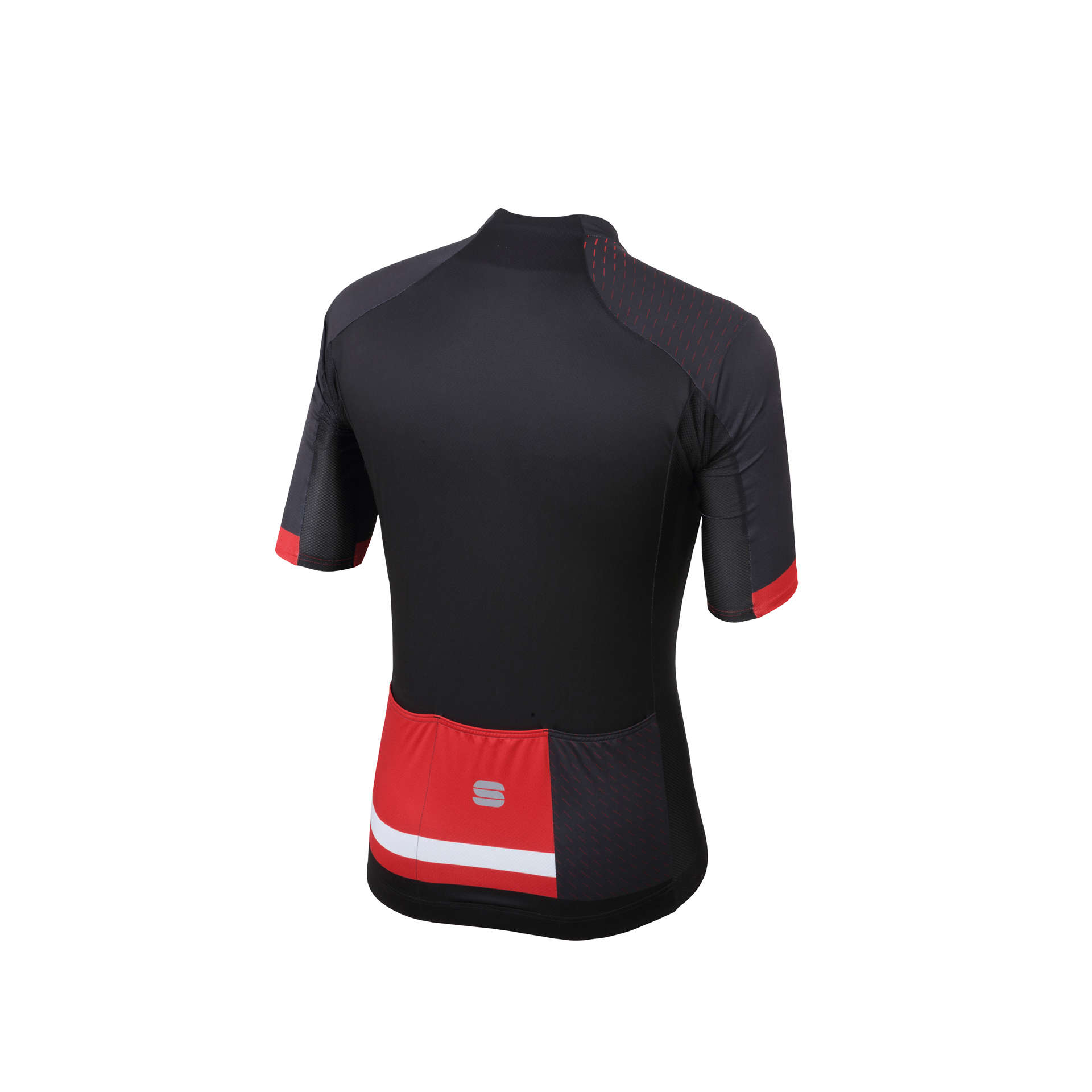 Sportful Team 2.0 Drift Fietsshirt Korte Mouwen Zwart/Grijs/Rood Heren