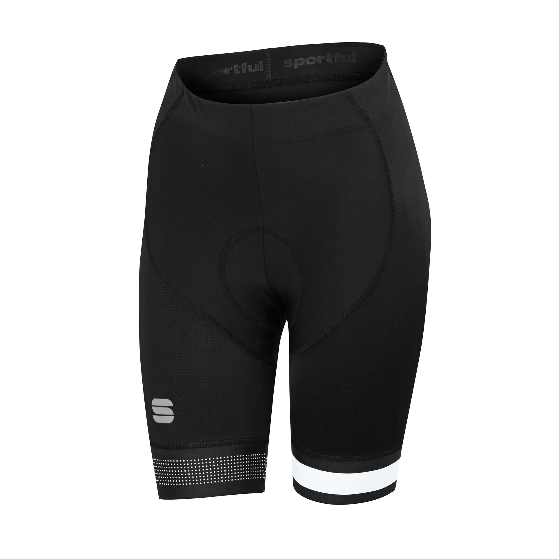 Sportful Bodyfit Pro Fietsbroek Kort Zonder Bretels Zwart/Wit Dames