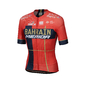 Sportful Bahrain Merida Bodyfit Pro Evo Fietsshirt Korte Mouwen Rood/Blauw Here